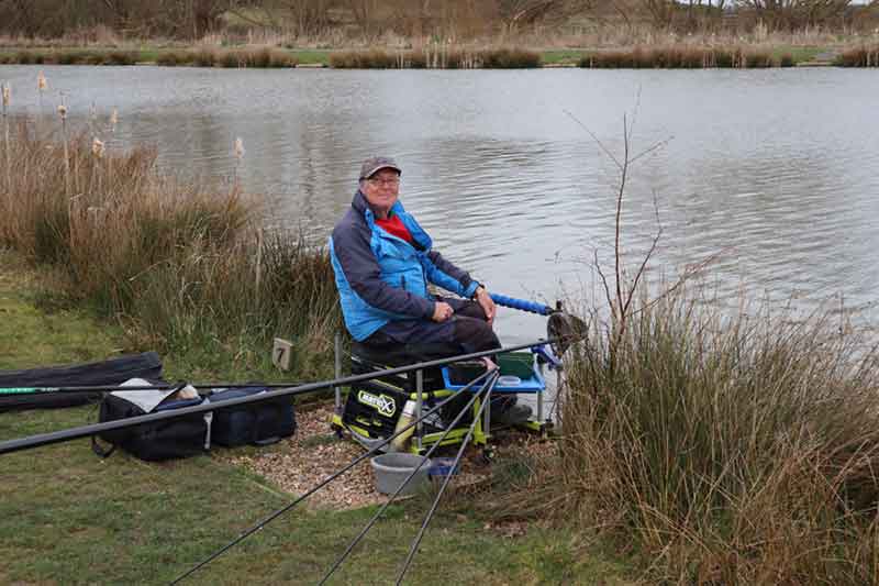 fishing lake, Bevercotes, Nottinghamshire