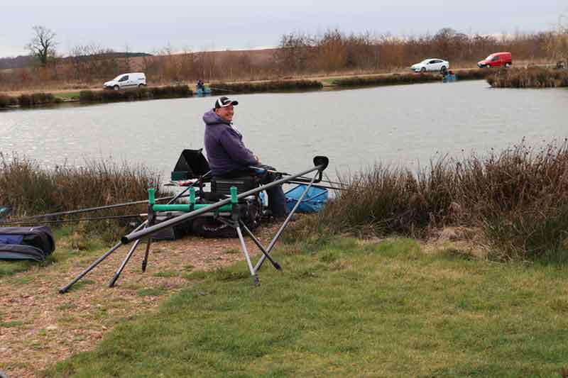 fishing lake, Bevercotes, Nottinghamshire