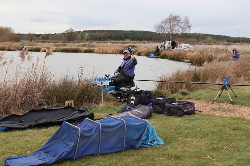 fishing lake, Bevercotes, Nottinghamshire