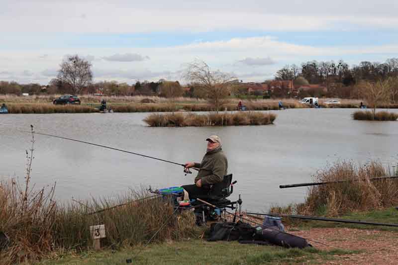 fishing lake, Bevercotes, Nottinghamshire