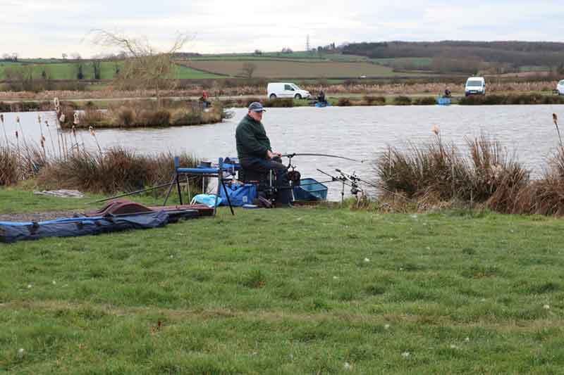 fishing lake, Bevercotes, Nottinghamshire