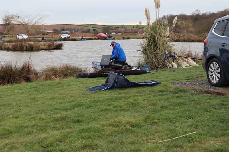 fishing lake, Bevercotes, Nottinghamshire