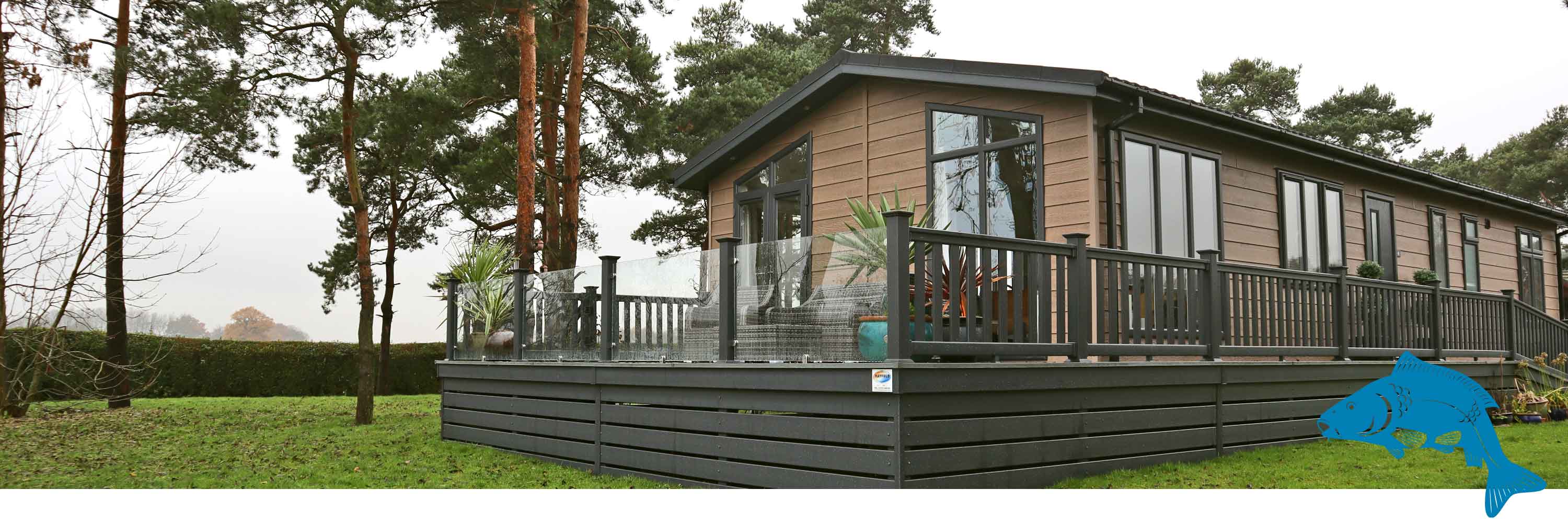 Park home lodges, Bevercotes, Nottinghamshire